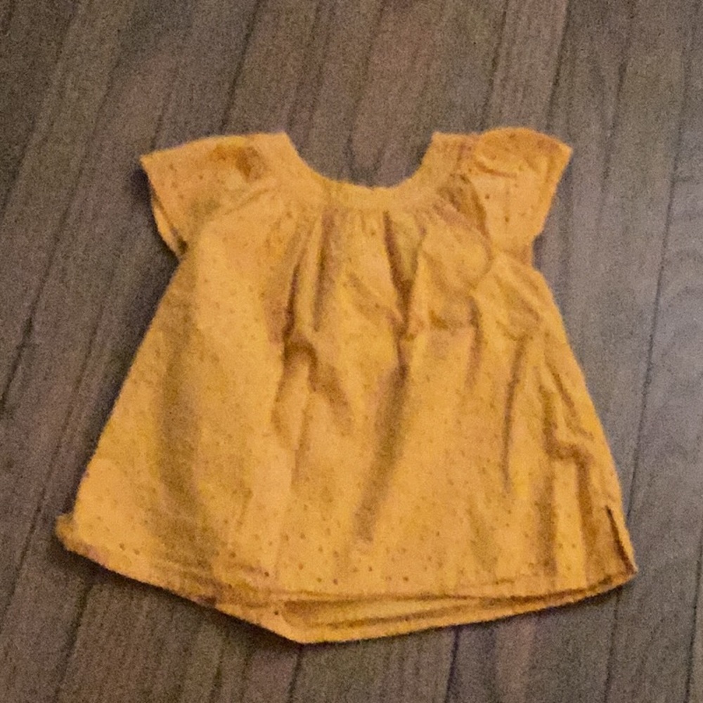 Mustard yellow skirt